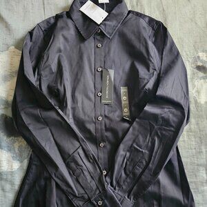 Banana Republic Women's Slim-Fit Non-Iron Shirt Size 4